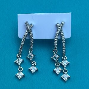 Elegant Silver Dangle Earrings